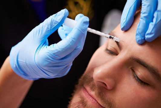 botox behandling av sinnarynke