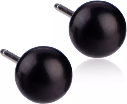 Blomdahl Natural Titanium Pearl