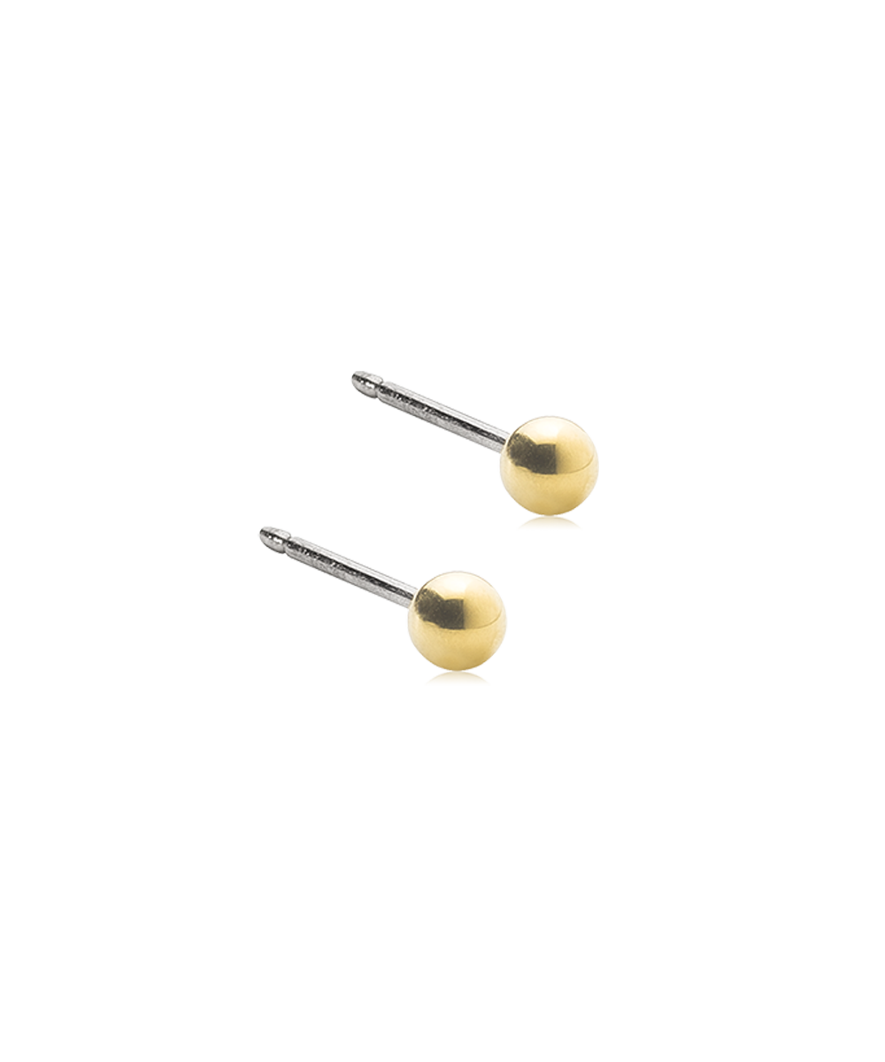 Blomdahl Golden Titanium Ball 3mm