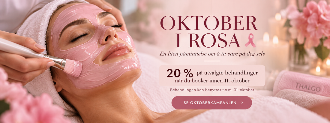 Oktober i rosa – en måned for å ta vare på deg selv 🎀