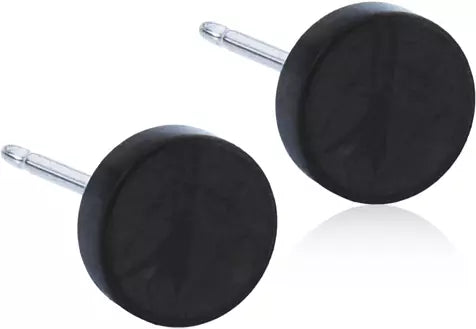 Blomdahl Black Titanium Puck 8mm