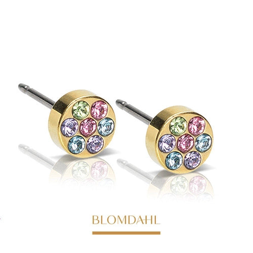 Blomdahl Golden Titanium  Brilliance Phenary 5mm Light Fantasy