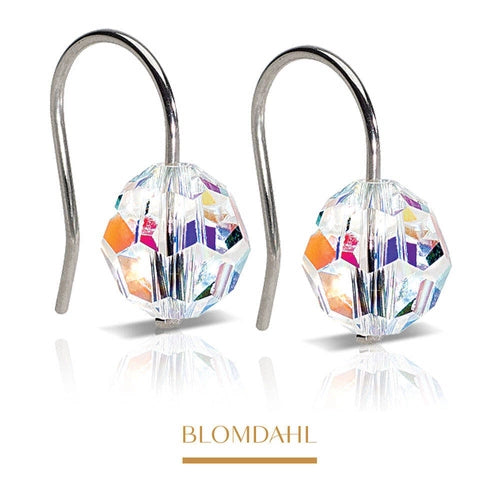 Blomdahl Natural Titanium Bead Pendant 8mm Rainbow